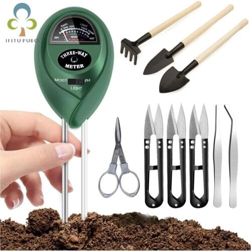 Multiple Specifications Mini Garden Succulent Plants Hand Tools Set Environmental Plastic Flowers Wooden Handle Tool Set DDJ