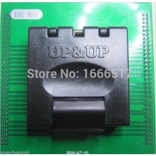 New U11671 FBGA167 Socket Adapter For UP818 UP828 Programmer ya