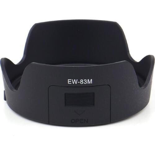 Pixco EW-83M/EW-83L/EW-73D Bayonet Mount Lens Hood Suit For Canon EF 24−105mm f/3.5-5.6 IS STM Lens