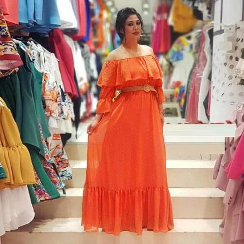 Dresses For Women Kaftan Abaya Plus Size African Dubai Muslim Dress Islam Turkey Robe Africaine Longue Femme Musulmane Vestidos