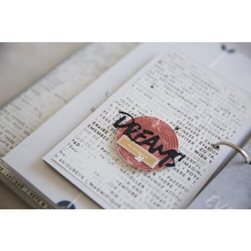 Mmao Crafts Metal Steel Cutting Dies New 4Pcs Letter decoration Stencil For DIY Scrapbooking Paper/photo Cards Embossing Dies