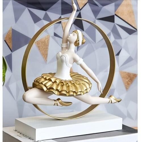 European-style Character Decoration Simple Desktop Resin Decoration Living Room TV Cabinet Porch Office Home Decoration