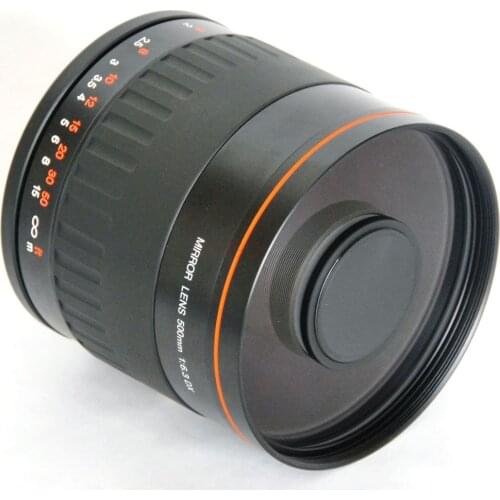 JINTU 500mm f/6.3 Mirror Telephoto Camera Lens Black For Sony NEX E-Mount NEX7 NEX6 NEX5 A6500 A6300 A6000 A5000 A7 A7S A7R A7M