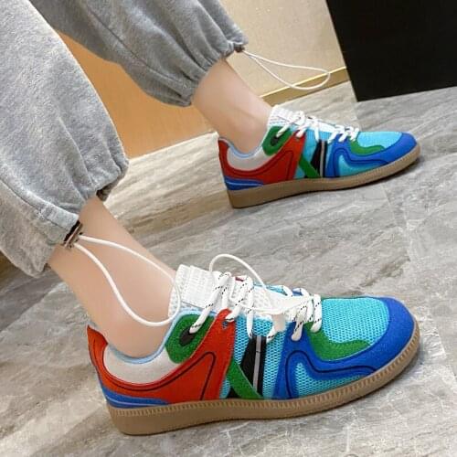 Personality Tide shop Casual fashion shoes 2021 new women Walking Shoes Outdoor