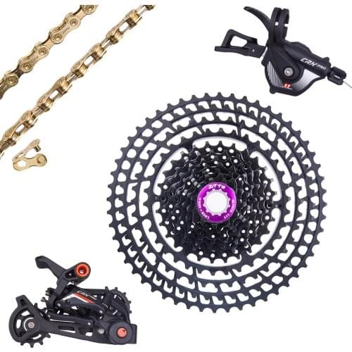 ZTTO Bike Derailleur SLR2 11 Speed CRX Groupset Gear Shifter Crankset Chain Cassette Ultralight Group Set 11-52T/11-50T/11-46T