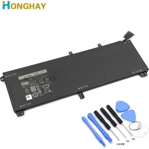 Honghay 11.1V 61WH T0TRM Notebook Battery For Dell Precision M3800 15 (9530) Series Laptop Battery 7D1WJ Y758W TOTRM