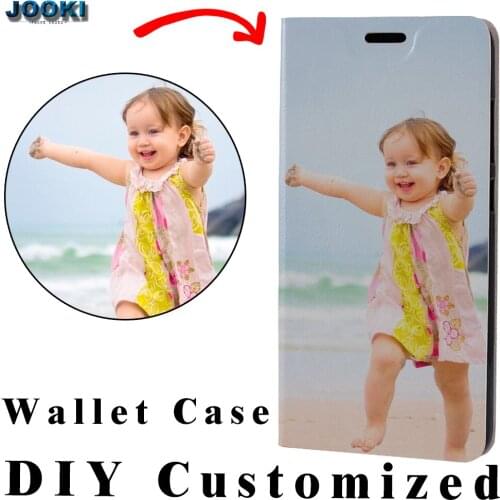 Key2 Wallet Case For Blackberry Key 2 Your Own Design Flip Custom DIY Print Photo Phone Case Cover