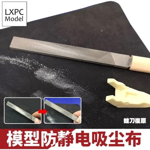 Model Sickle sander Cleaning dusting mat Electrostatic adsorption Vacuum cleaning cloth for Gundam Military model