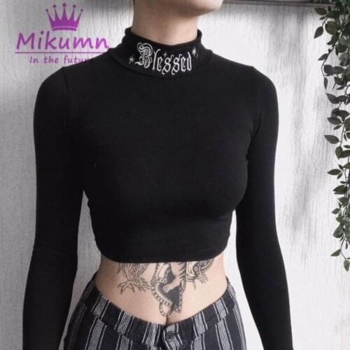 Женские базовые футболки Mikumn China At AliExpress