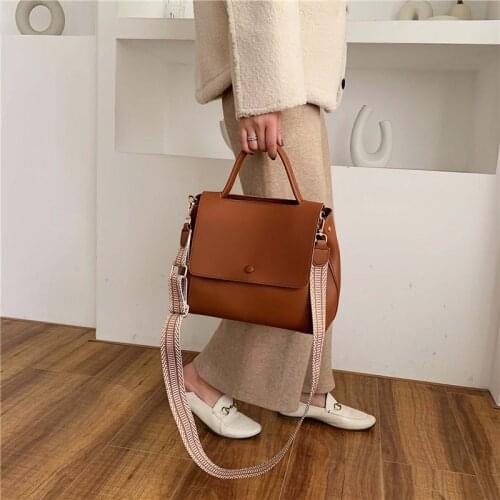 FashionTotes Bags Large Capacity Women Handbags PU Leather Shoulder Vintage Daily Handbag Messenger Bag