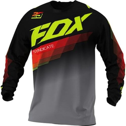 2021 Mens Downhill Jerseys Mountain Bike MTB Shirts Offroad DH Motorcycle Jersey Motocross Sportwear Clothing Maillot Ciclismo