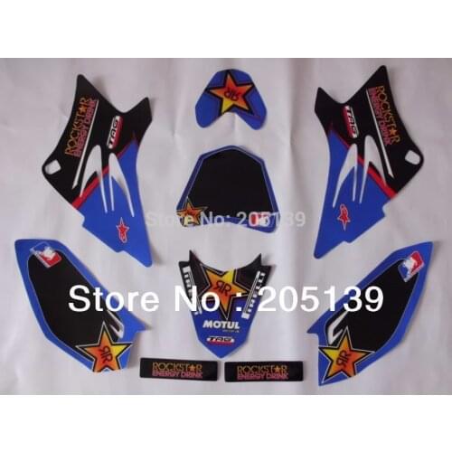 Motocross motocicleta sportster TTR 50 3M emblems graphics kit decals STICKER for YAMAHA motorcycle MOTO DIRT PIT BIKES TTR50