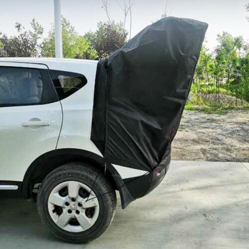 Car Trunk Tent Waterproof Universal Self-driving Car Tabernacle Portable Road Trip Car Camping Anti-UV Awning For SUV Hatchback