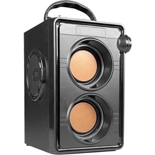 Bluetooth Speakers 20W Portable Bluetooth Speaker with Subwoofer, FM Radio, Booming Bass, 5.0 Bluetooth Stereo for Party