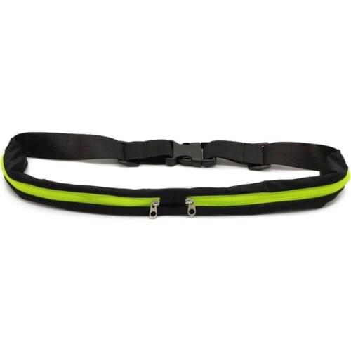 RXBC Ultra-thin Invisible Running Belt Bag Waterproof Waist Fanny Pack Sweatproof Rainproof Mobile Phone Pouch for Hiking