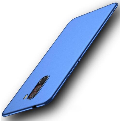 Ultra-thin PC Hard Case For Xiaomi Pocophone F1 Case For poco f1 Case Xiaomi Pocophone F1 poco x3 NFC X2 F2 pro Shockproof Cover