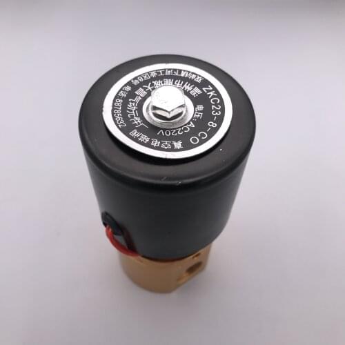 Vacuum solenoid valve two three-way normally closed valve ZKC23-8-CO (8mm diameter) Rc3/8