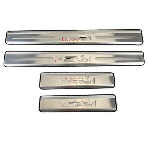 High Quality In Stainless Steel Scuff Plate / Door Sill for 2008-2011 Citroen C-quatre C4 4 Set S
