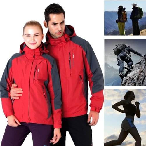 Winter Ski Jacket Men Women Couple Wear Skiwear Waterproof Rain Coat Outdoor Sportwear Snow Jackets Skiing Climbing Down Coats