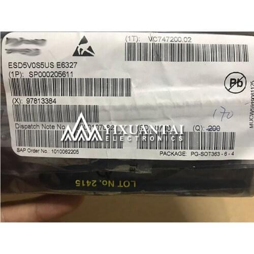 10cs/lot Free shipping 100% original ESD5V0S4US ESD5V0S5US ESD5V3U4RRS (LN6401FF1828MR 1KX3) SOT363