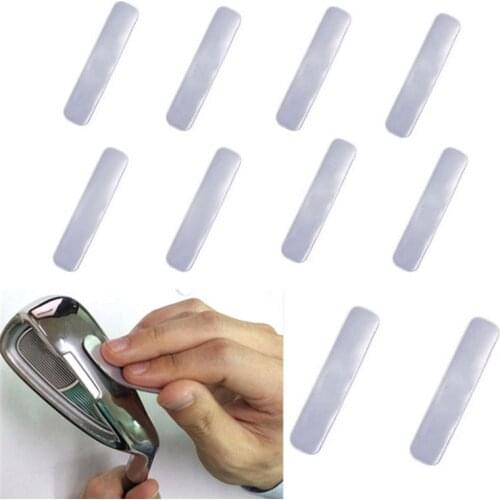 10 Pcs/pack Golf Club Lead Tape Strips to Add Swing Weight for Golf Club Tennis Racket Iron Putter Golf Accessories
