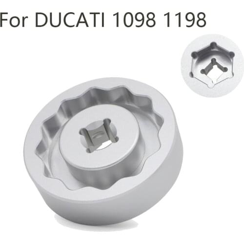 2Pcs Motorcycle Axle Tool Nut Aluminum Front Rear for DUCATI 1098 1198 Multistrada 1200 Panigale 1199 30MM 55MM Moto Accessories