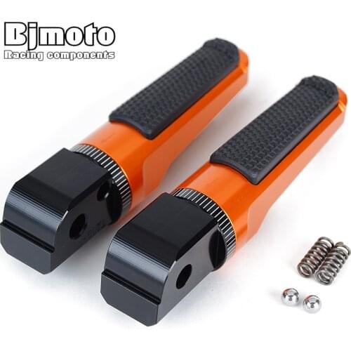 For 1290 SUPERDUKE R 2014-2016 Motorcycle CNC aluminum Foot Pegs Rear Passenger Pedal 1290 SUPERDUKE GT 2016 2017 2018 2019 2020