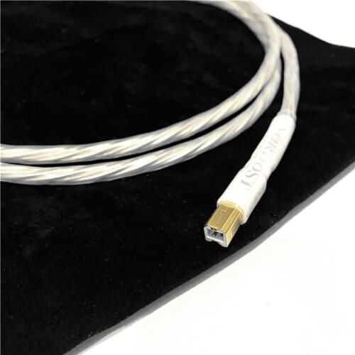 Odin - Hifi USB A to B Audio Digital Cable Gold Plated Connection - Audiophile