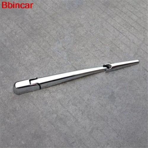 Bbincar ABS Chrome Rear Window Wiper Cover Trim Frame Streamer 3pcs Exterior Accessories For Honda Vezel 2014 2015