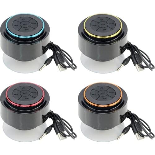 Bluetooth Shower Speaker Hands-Free Suction Cup Home Bluetooth 3.0 Speaker