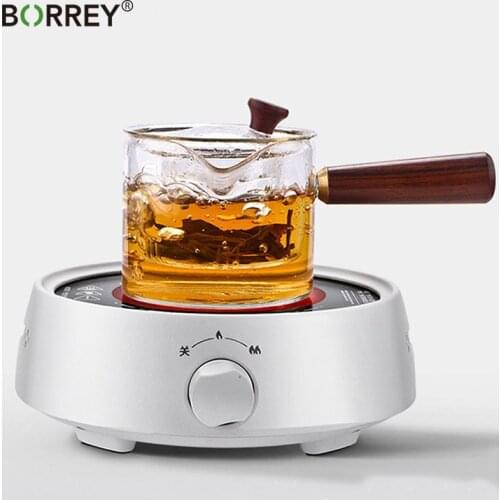 BORREY 110V220V CoffeeTea Warm Heating Base Electric Ceramic Heaters Coffee Milk Teapot Fast Heater Thermostatic Treasure Warm