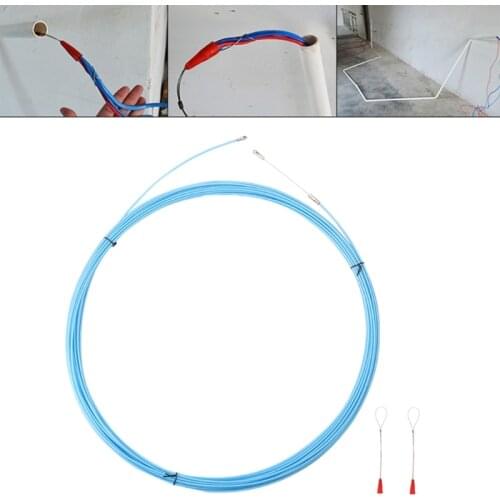 3mm Dia. Electric Cable Puller Fish Tape Reel Conduit Ducting Rodder Pulling Puller Durable Guide Device