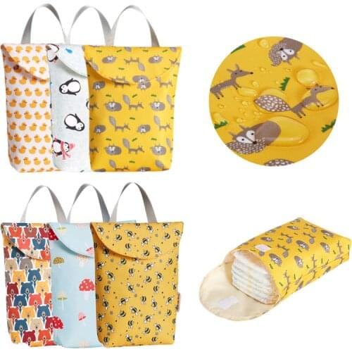 Hot Sale Multifunctional Baby Diaper Bags Reusable Fashion Waterproof Diaper Organizer Portable Big Capacity Mummy Bag Wholesale