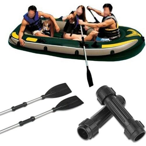 2pcs Paddle Connector Fishing Set Rafting Oars Kayaking Boating 28mm Connector Boat Accessories Marine Outdoor Marine Supplies