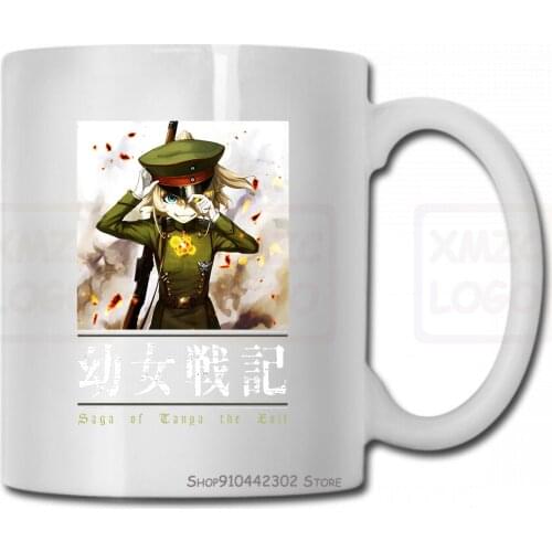 New Tanya Degurechaff Saga Of Tanya Evil Mens Black Mug Cup Xs3Xl Women Men