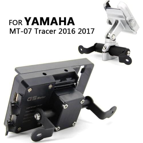 New Arrival! MT-07 Tracer Motorcycle Phone Navigation Bracket Plate Phone Stand Holder for YAMAHA MT-07 Tracer 2016 2017