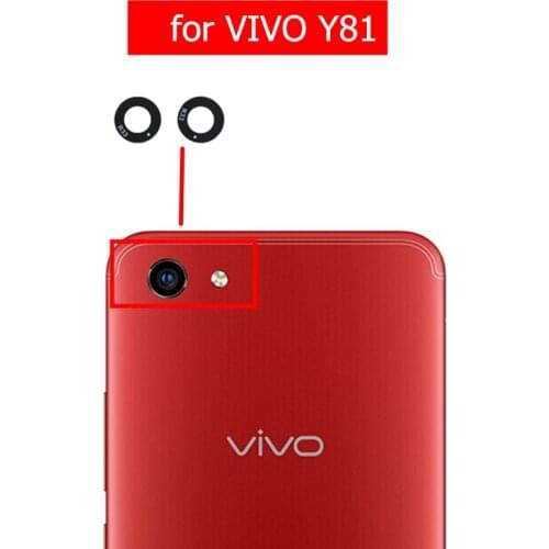 2pcs for VIVO Y81 Camera Glass Lens Back Rear Camera Glass Lens with Glue Replace Repair Spare Part