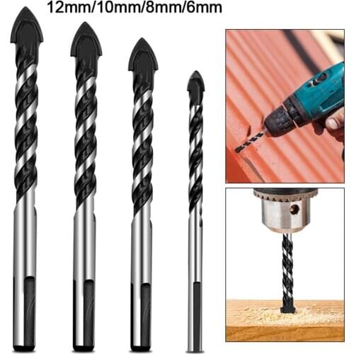 6/8/10/12mm Woodworking Drill Bit High Carbon Steel Twist Drill Bit for Metal Wood Acrylic Glass Twist Drilling Bits Drill Bit