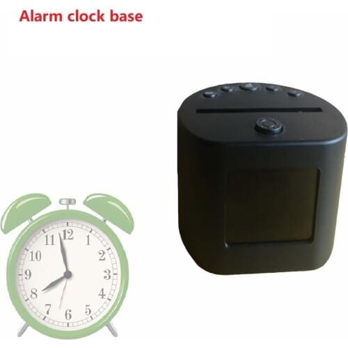 LED Night Light Crack Base Glowing USB Smart Phone Control Battery Powered Alarm Clock Base Bluetooth Base 3D Lamp Nightlight