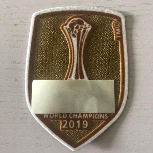 World Cup 2019 Champion Fair Play Football Patch Set Embroidered Iron on Soccer patch