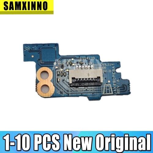 1-10 PCS New Original For HP ProBook 430 G5 440 G5 Laptop Power Switch Button Board With Cable DAX8BCPB8A1 Board 100% Tested