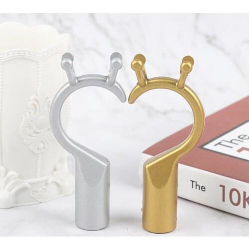 1 Pc Aluminium 2 Kleuren Kleding Rack Duurzaam Woonaccessoires Wasserij Opknoping Vork Draagbare