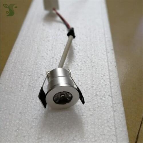 10pcs/lot 110V 220V Dimmable 1W/3W mini downlight 100% Real power include led driver CE ROHS ceiling lamp mini light