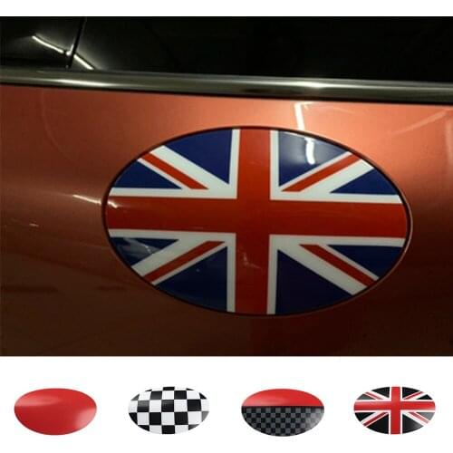 Union Jack 3D Fuel Tank Cap Case Housing Decal Stickers For Mini Cooper One S JCW F54 Clubman Car-styling Accessories