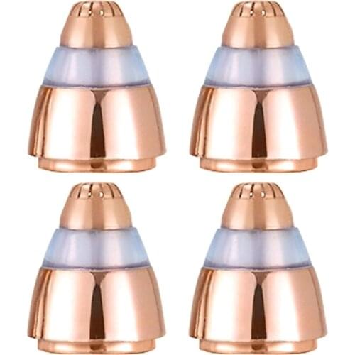 4pcs Replacement Heads for Hair Remover Replacement Blades for Hair Removal Tool Eyebrow Trimmer Electric Eplicator Accessory