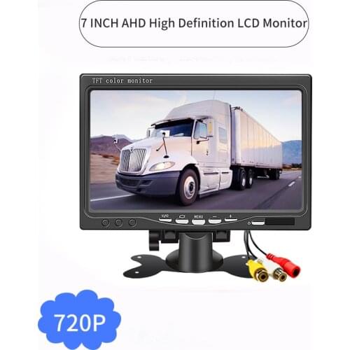 7 INCH IPS Screen AHD Car Monitor LCD Display with High Quality