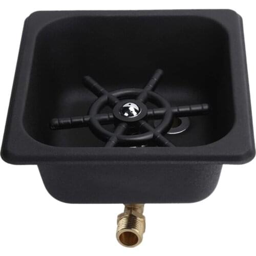 Stainless Steel Automatic Cup Washer Automatic No-Clean Bar Cafe Laboratory High Pressure Water Bar Cup Washer Black