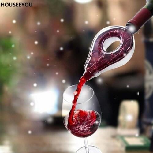 Bar Tools Wine Decanter Magic Decanter Wine Quick Aerator Pour Spout Decanter Mini Wine Filter Air Intake Pour Barware Supplies