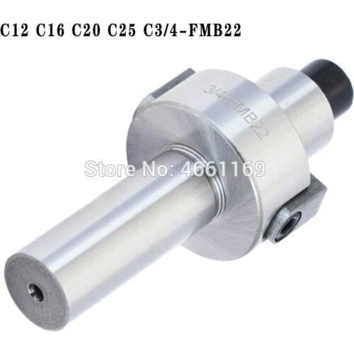 1pcs C12 C16 C20 C25 C32 C3 / 4 FMB22 FMB27 FMB32 tool holder, used for CNC milling machine parts processing milling