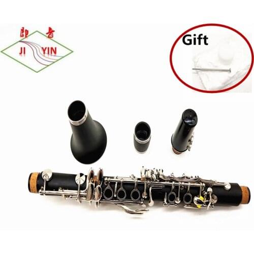 Eb clarinet Bakelite tube body nickel-plated buttons suitable for children and beginners